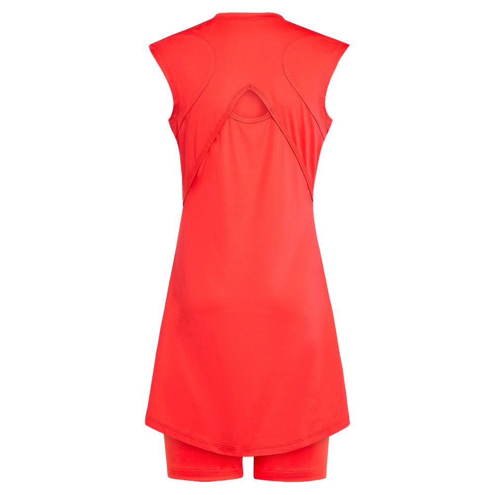 Girls' Climacool Pro Tennis Dress Semi Lucid Red Apparel Adidas