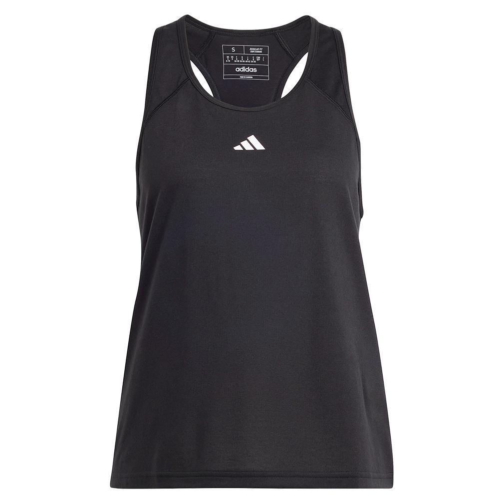 Women's Minimal Essential Branding Tank Black Adidas