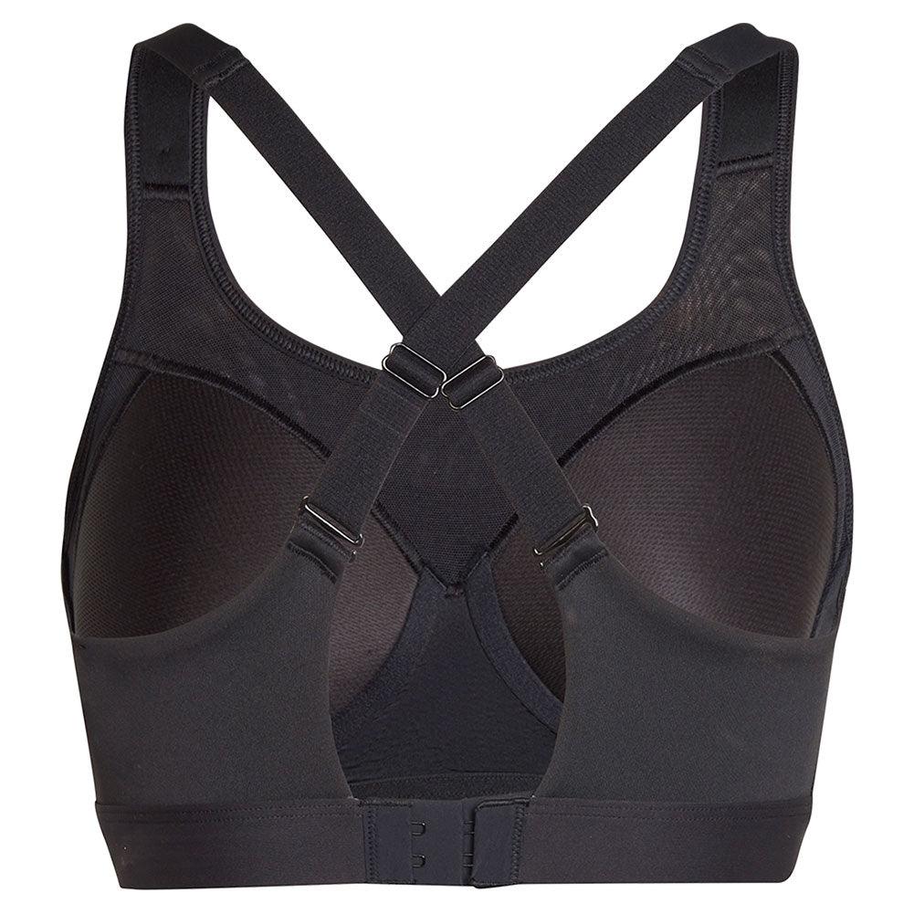Women`s TLRD Move High Support A-B Cup Training Bra Black Apparel Adidas