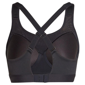Women`s TLRD Move High Support A-B Cup Training Bra Black Apparel Adidas