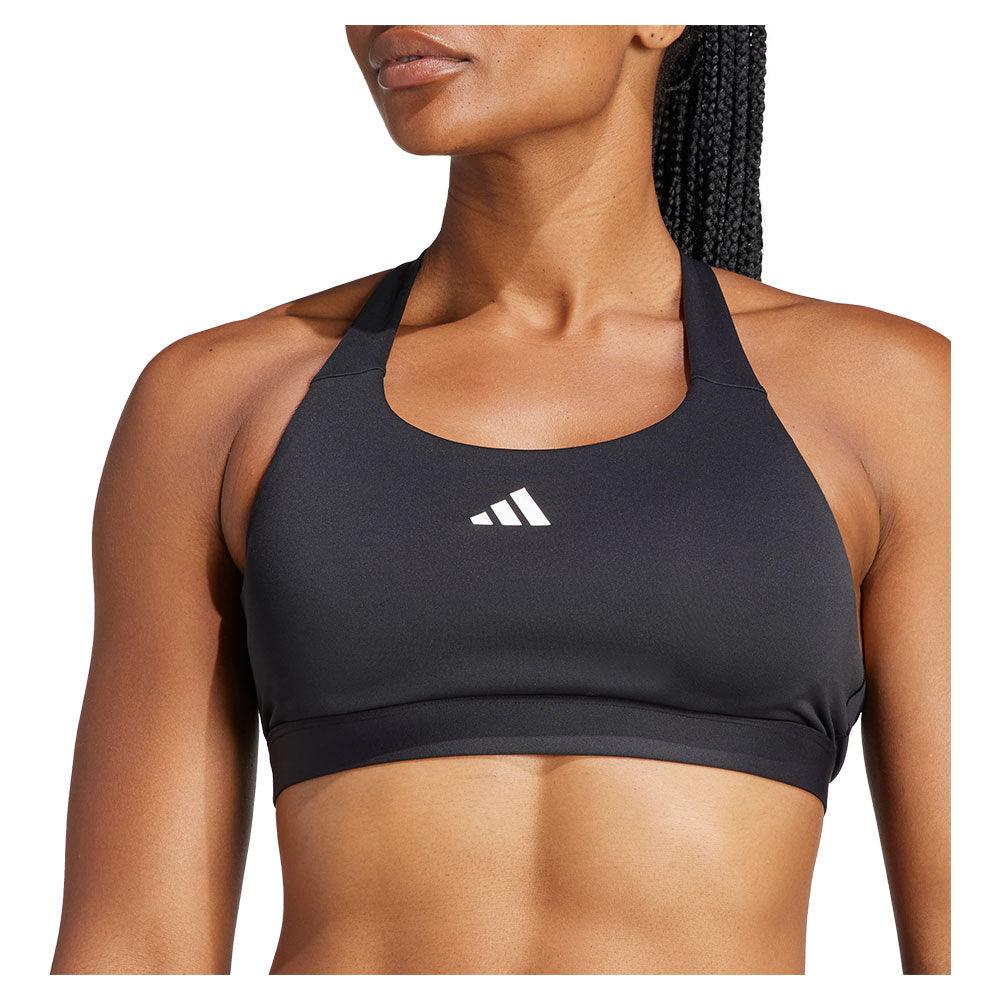 Women`s TLRD Move High Support A-B Cup Training Bra Black Apparel Adidas