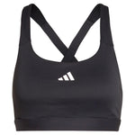 Women`s TLRD Move High Support A-B Cup Training Bra Black Apparel Adidas