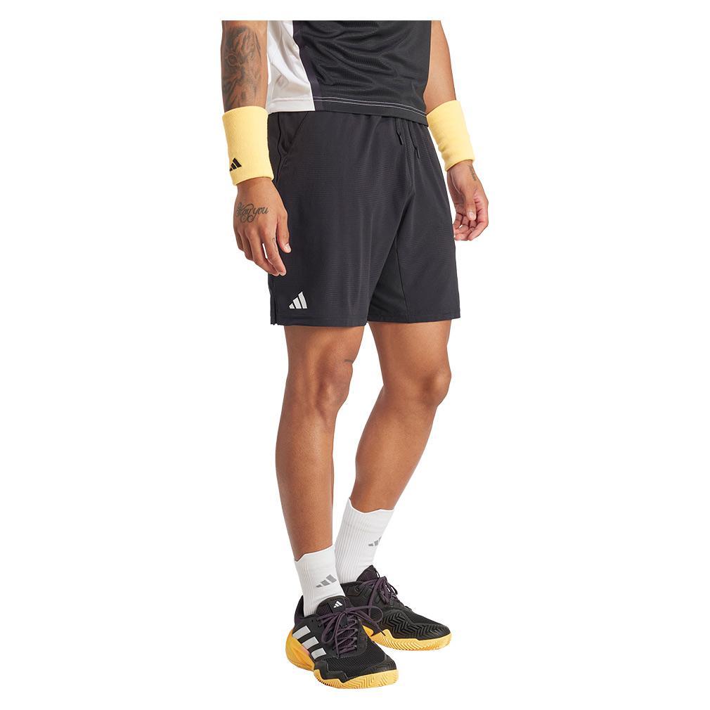 Men's Ergo 7 Inch Tennis Short Black Adidas