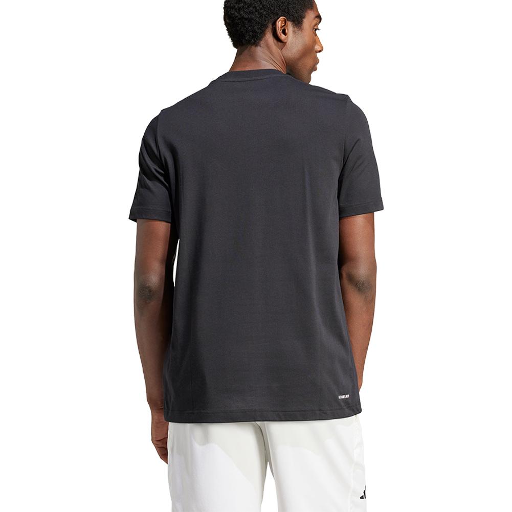 Men's Arc De Ball Graphic Tennis Tee Black Adidas