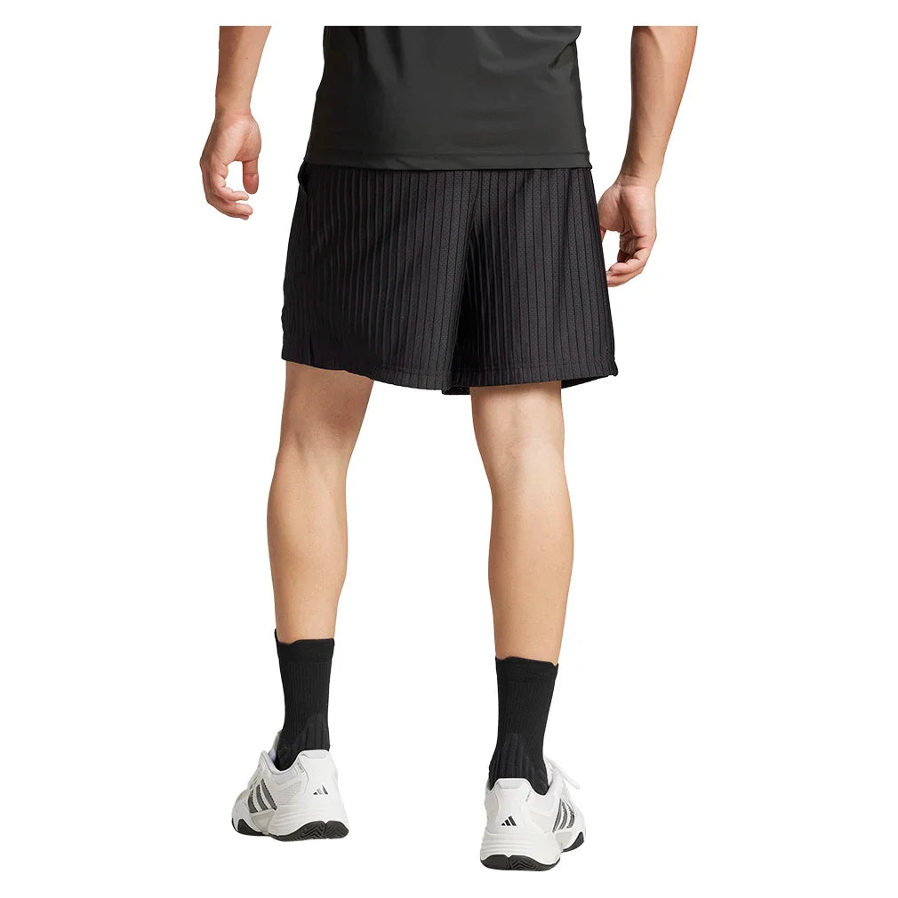 Men`s Tennis Short and Tight Set Black Apparel Adidas