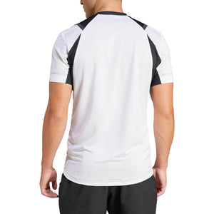 Men's Heat.RDY Freelift Pro Tennis Top Black and White Adidas
