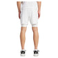 Mens Short and Tight Tennis Set White Apparel Adidas