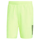 Mens Club 3 Stripe 7 Inch Tennis Short Lucid Lemon Apparel Adidas