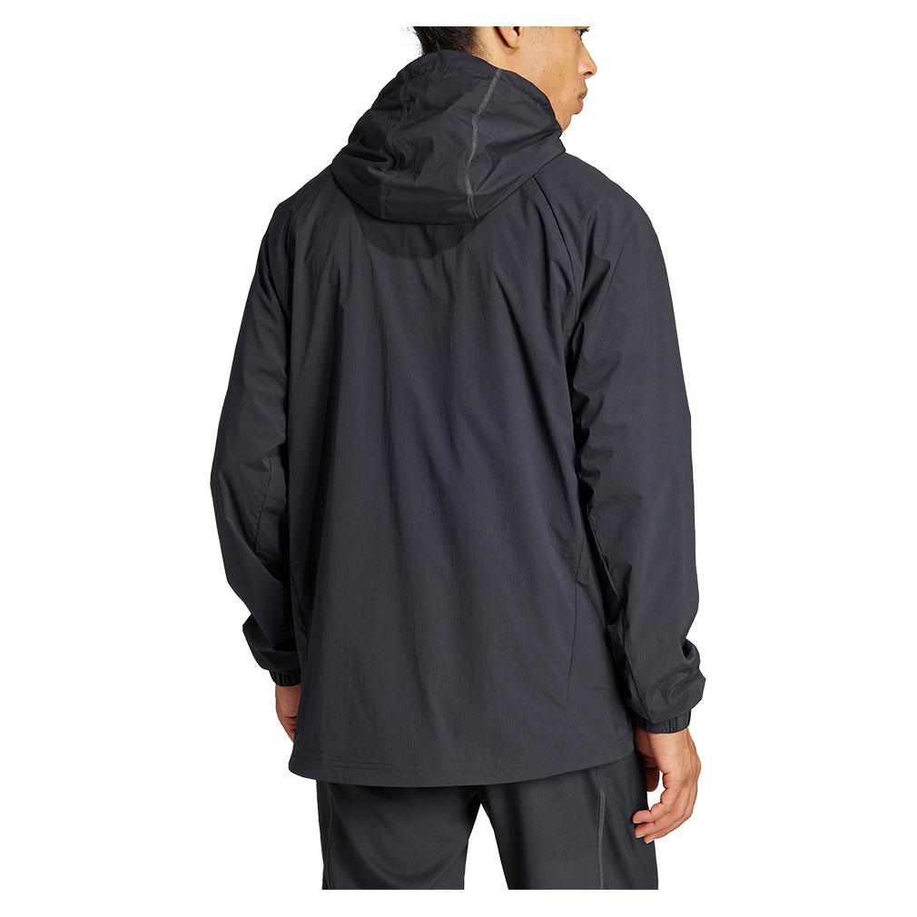 Men's Cover-Up Pro Tennis Jacket Black Adidas