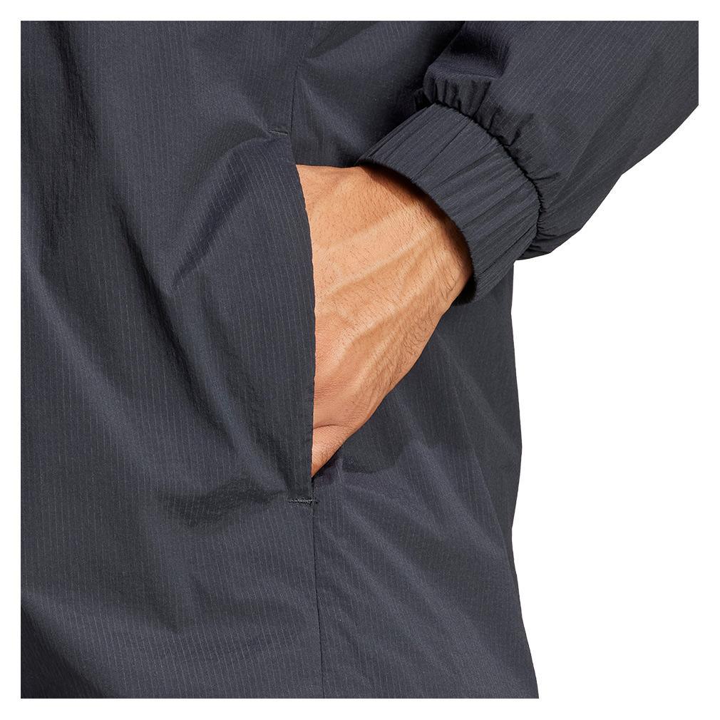 Men's Cover-Up Pro Tennis Jacket Black Adidas