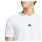 Mens Pro Seamless Tennis Top White Apparel Adidas