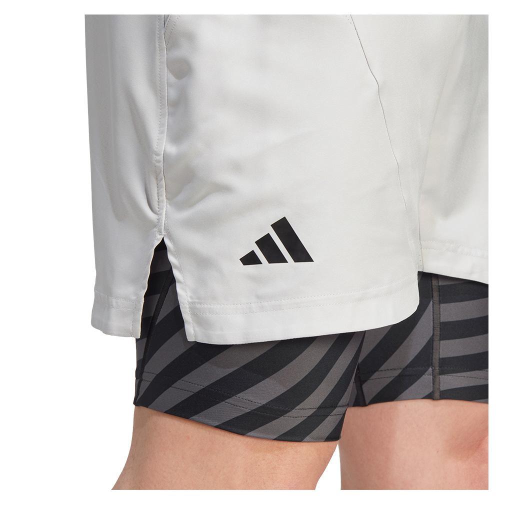 Men's 2N1 Pro Tennis Short Grey One Adidas