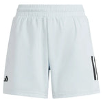 Boy`s 3 Stripe Club Tennis Short Halo Blue Apparel Adidas