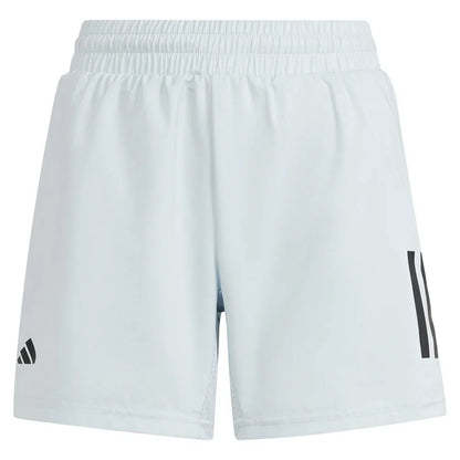 Boy`s 3 Stripe Club Tennis Short Halo Blue Apparel Adidas