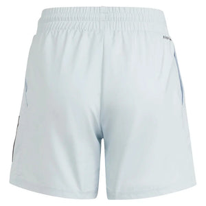 Boy`s 3 Stripe Club Tennis Short Halo Blue Apparel Adidas