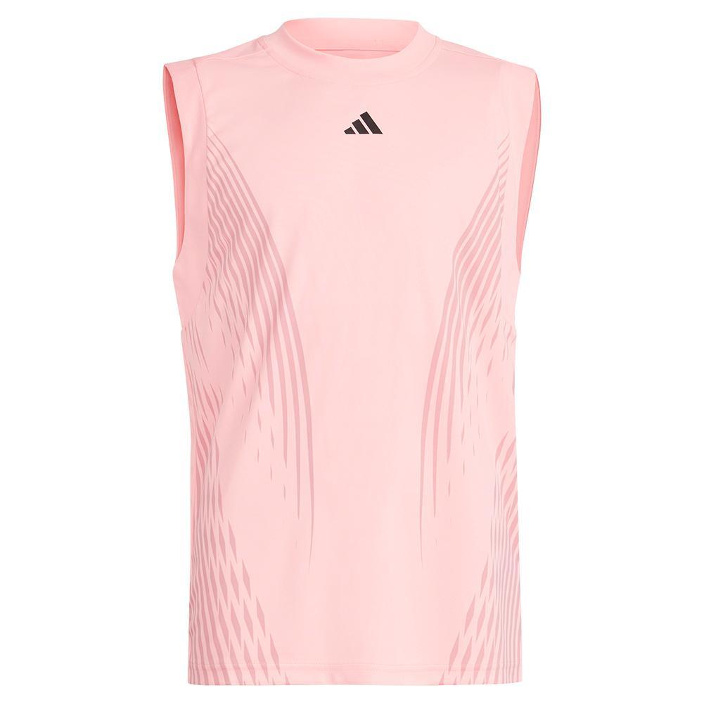 Girls Pro Tennis Tank Pink Sparkle Apparel Adidas