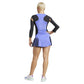 Womens Premium Aero.RDY Long Sleeve Tennis Dress Cobalt Blue and Black Apparel Adidas