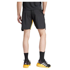 Men's Heat.RDY ERGO Pro 7 Inch Tennis Short Spark and Black Adidas