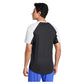 Mens Pro Freelift Tennis Top White and Lucid Blue Apparel Adidas