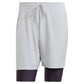 Mens Short and Tight Tennis Set Grey Apparel Adidas