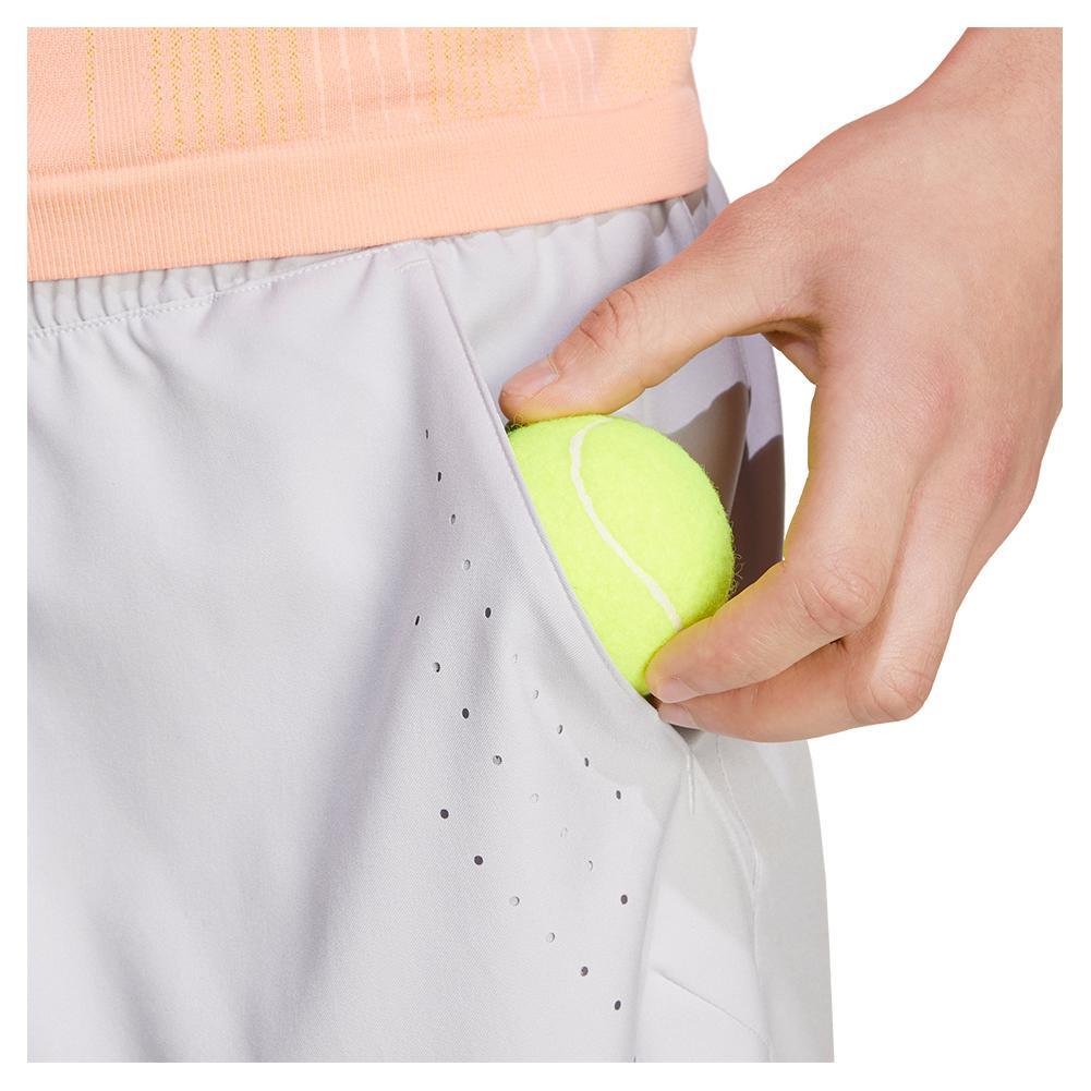 Mens Short and Tight Tennis Set Grey Apparel Adidas