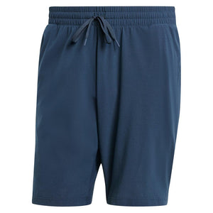 Mens 7 Inch Ergo Tennis Short Aurora Ink Apparel Adidas