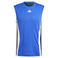 Mens Pro Tennis Tank Lucid Blue and Black Apparel Adidas