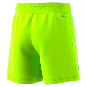 Boys' Club 3 Stripe Tennis Short Lucid Lemon Apparel Adidas