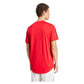 Mens 3 Stripe Tennis Top Better Scarlet Apparel Adidas