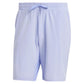 Mens 9 Inch Ergo Tennis Short Blue Spark Apparel Adidas