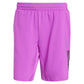 Mens 9 Inch Club 3 Stripe Tennis Short Purple Burst Apparel Adidas