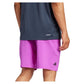 Mens 9 Inch Club 3 Stripe Tennis Short Purple Burst Apparel Adidas