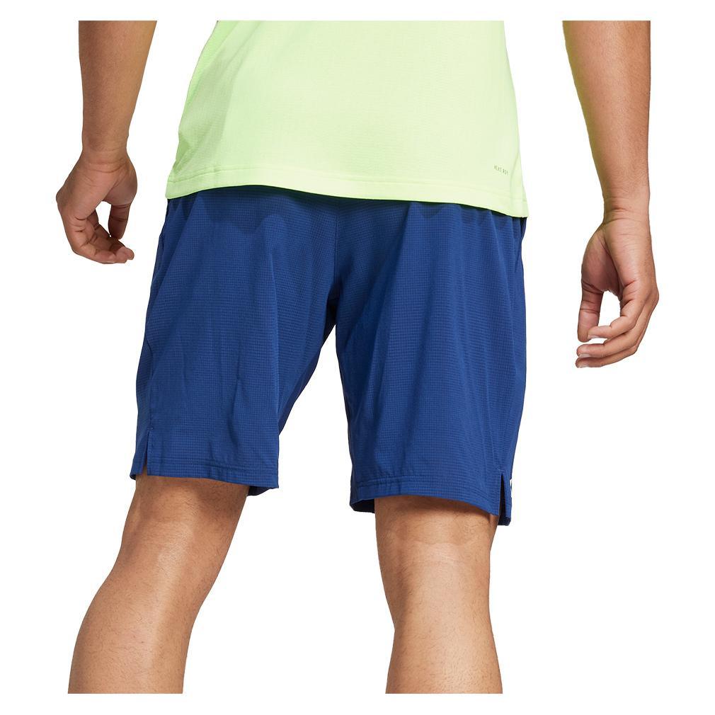 Mens 7 Inch Ergo Tennis Short Dark Blue Apparel Adidas