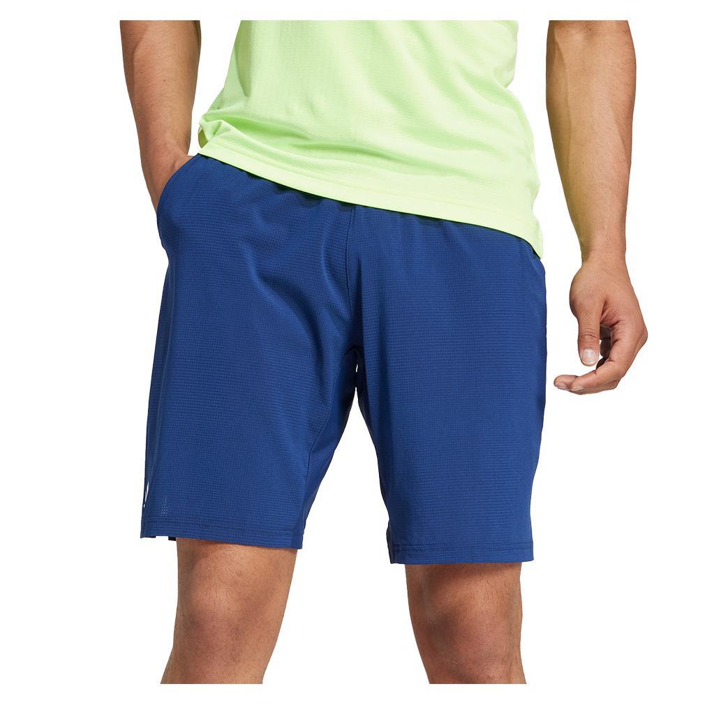 Mens 7 Inch Ergo Tennis Short Dark Blue Apparel Adidas