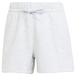 Women`s Small Logo Feel Cozy Training Shorts Grey Heather Apparel Adidas