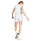 Women`s Small Logo Feel Cozy Training Shorts Grey Heather Apparel Adidas