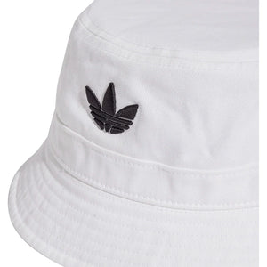 Adicolor Trefoil Bucket Hat White Apparel Adidas