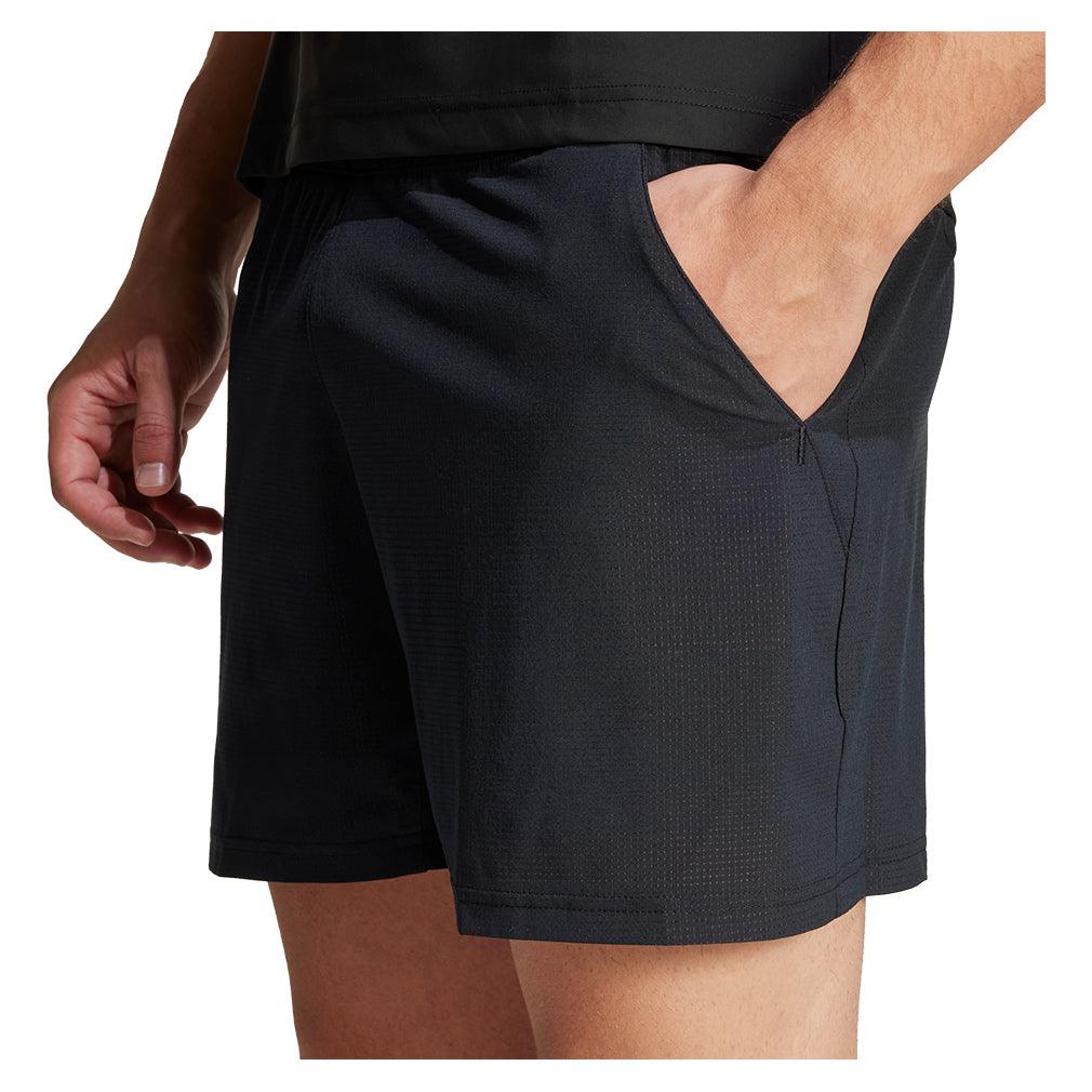 Men`s Ergo 5in Tennis Shorts Black Apparel Adidas