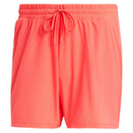 Men`s Gameset Ergo 5in Tennis Shorts Semi Lucid Red Apparel Adidas