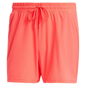 Men`s Gameset Ergo 5in Tennis Shorts Semi Lucid Red Apparel Adidas