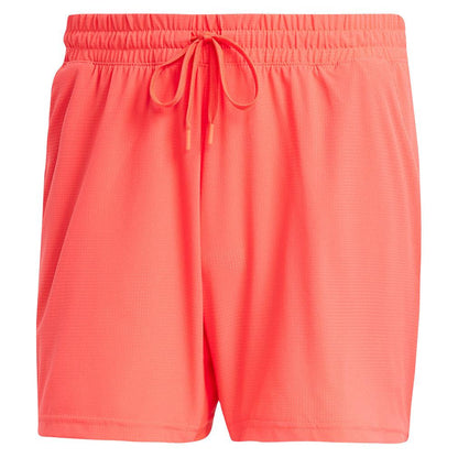Men`s Gameset Ergo 5in Tennis Shorts Semi Lucid Red Apparel Adidas