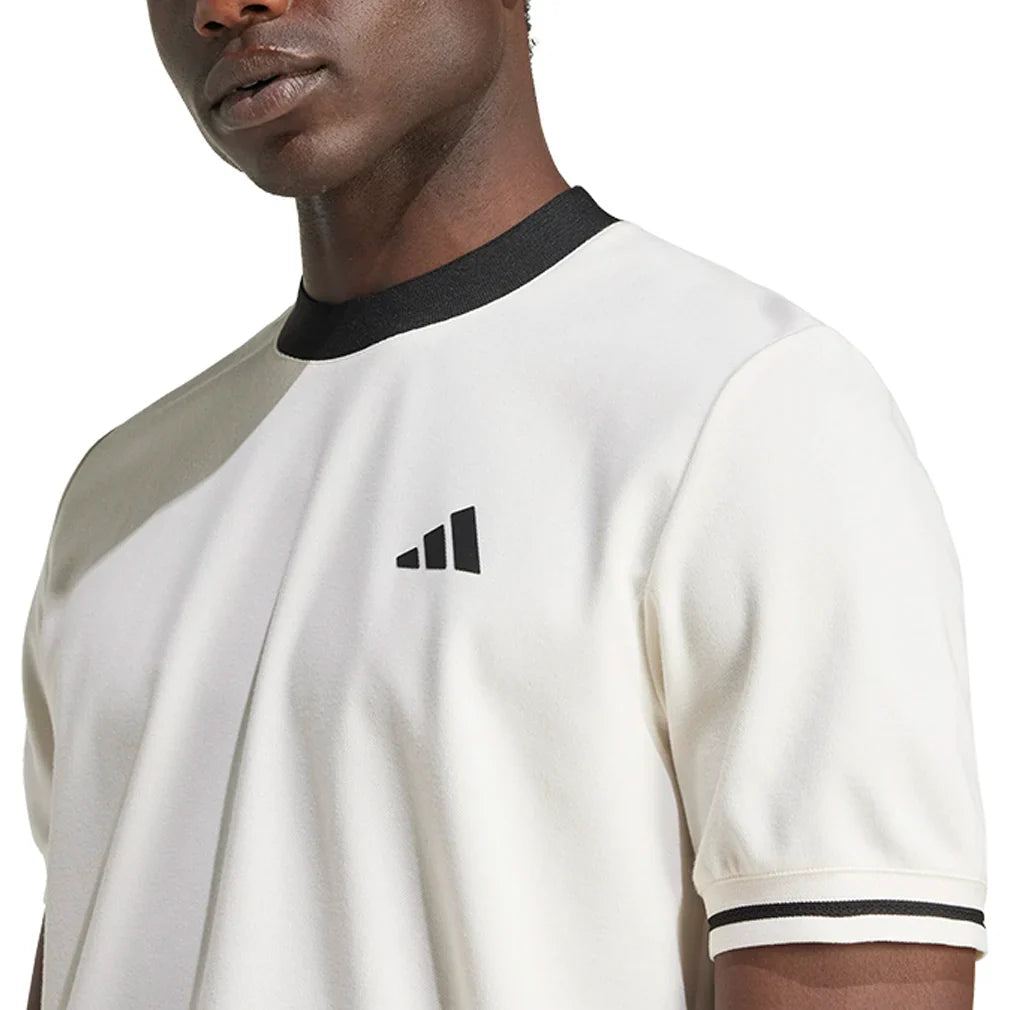 Men`s Heritage Tennis Top Chalk White Apparel Adidas