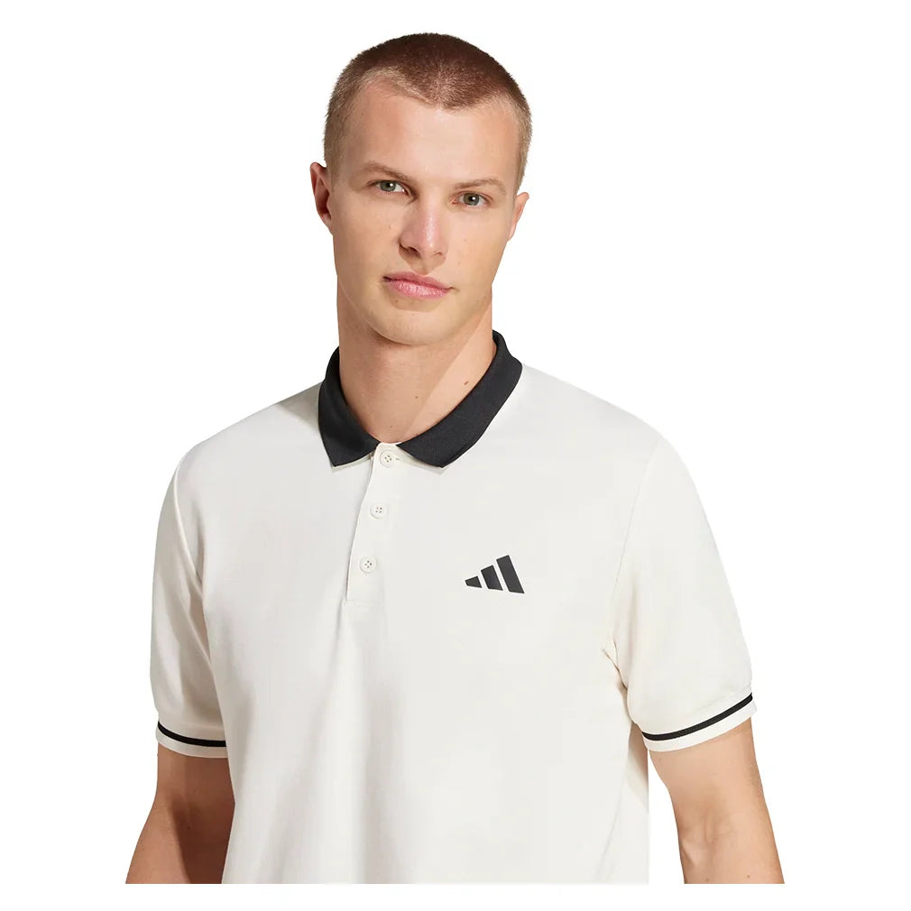 Men`s Heritage Tennis Polo Chalk White Apparel Adidas