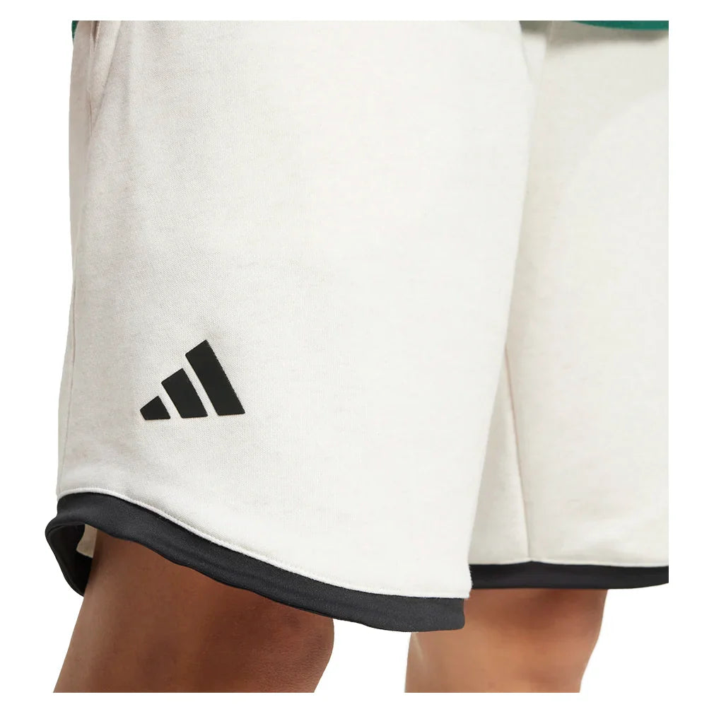 Men`s Heritage 9 inch Tennis Shorts Chalk White Apparel Adidas