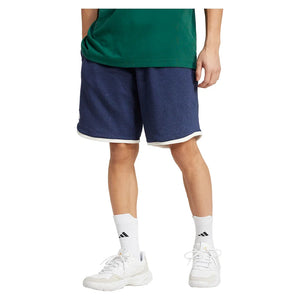 Men`s Heritage 9 inch Tennis Shorts Dark Blue Apparel Adidas