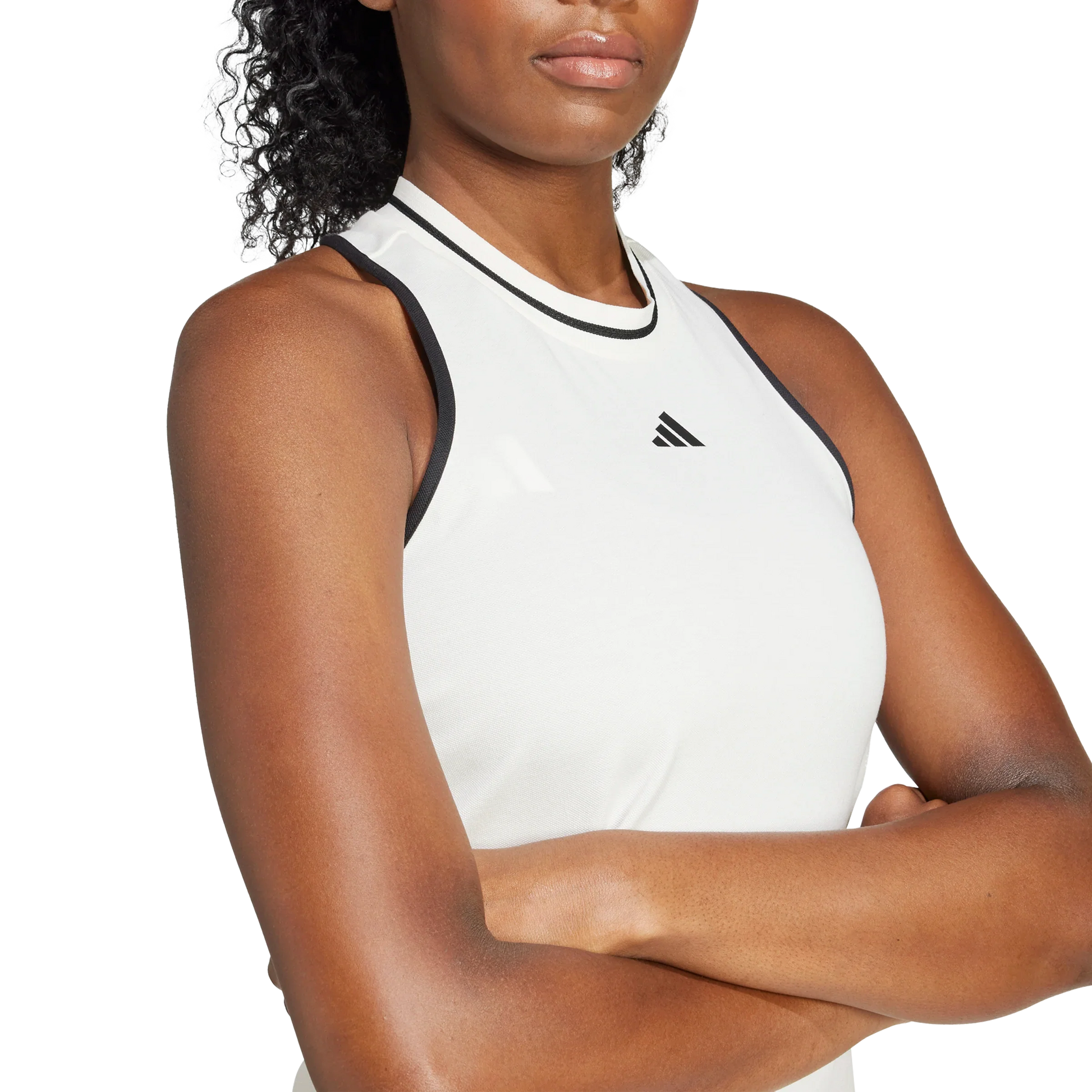 Women`s Heritage Classic Tennis Tank Chalk White Apparel Adidas