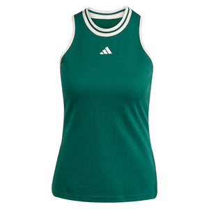 Women`s Heritage Classic Tennis Tank Collegiate Green Apparel Adidas