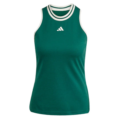 Women`s Heritage Classic Tennis Tank Collegiate Green Apparel Adidas