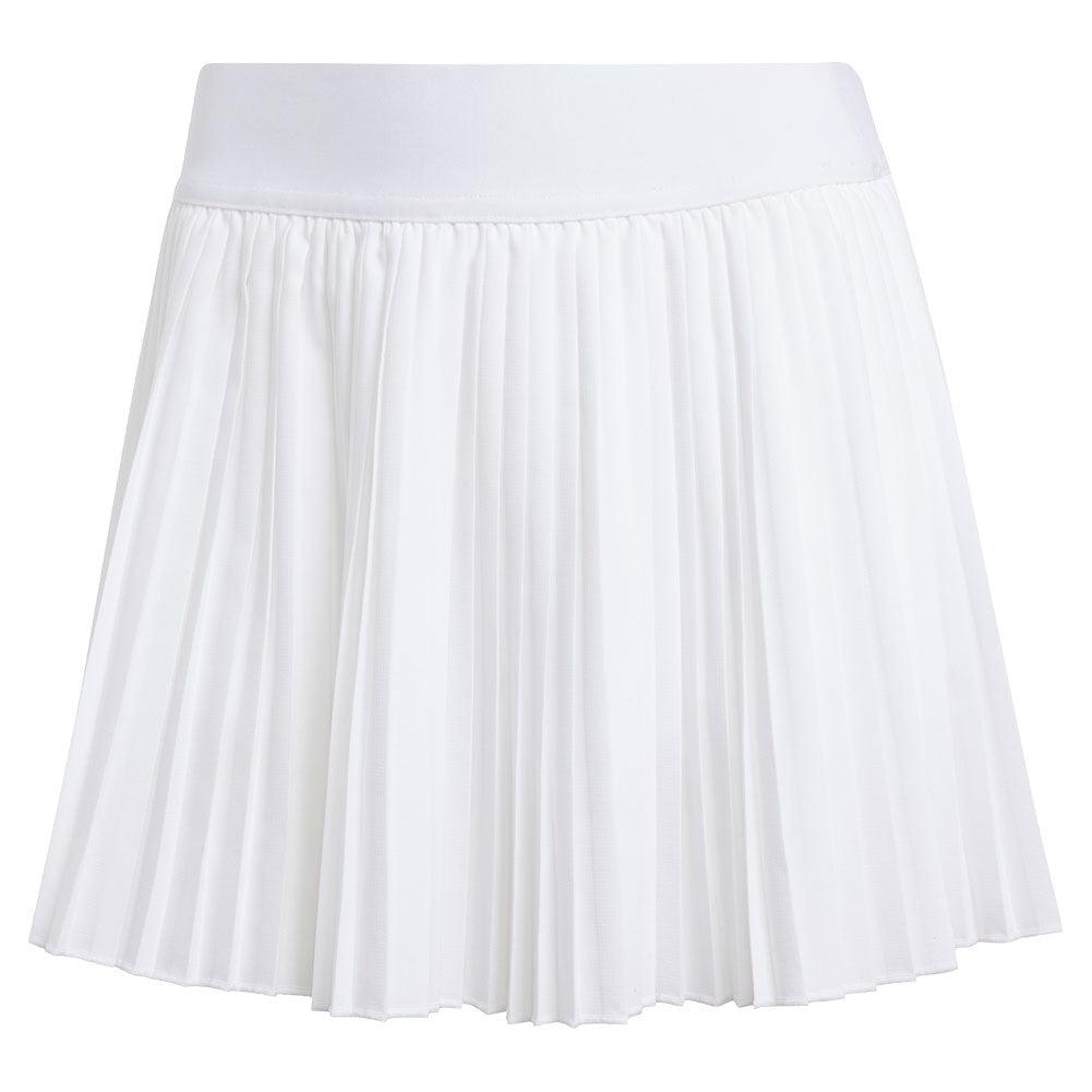 Women`s Club Pleat Tennis Skort White Apparel Adidas