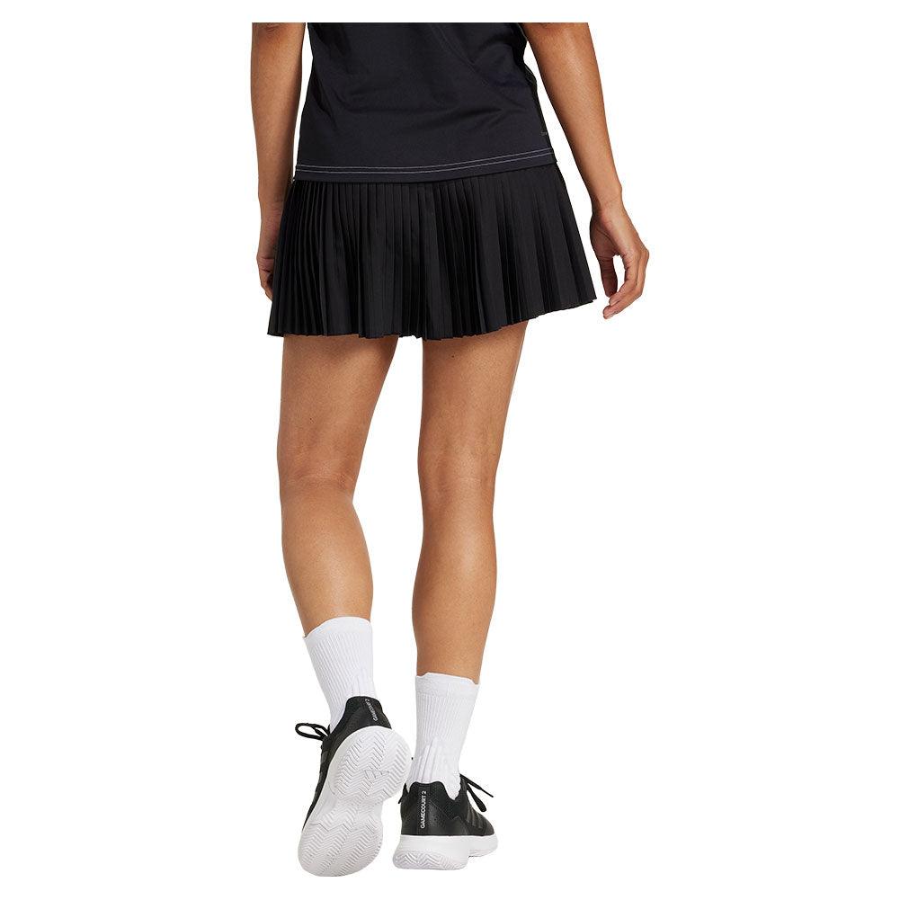Women`s Club Pleat Tennis Skort Black Apparel Adidas